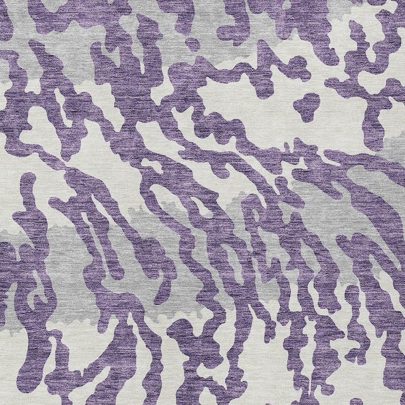 HomeRoots Animal Print Transitional Rectangle Outdoor Rug