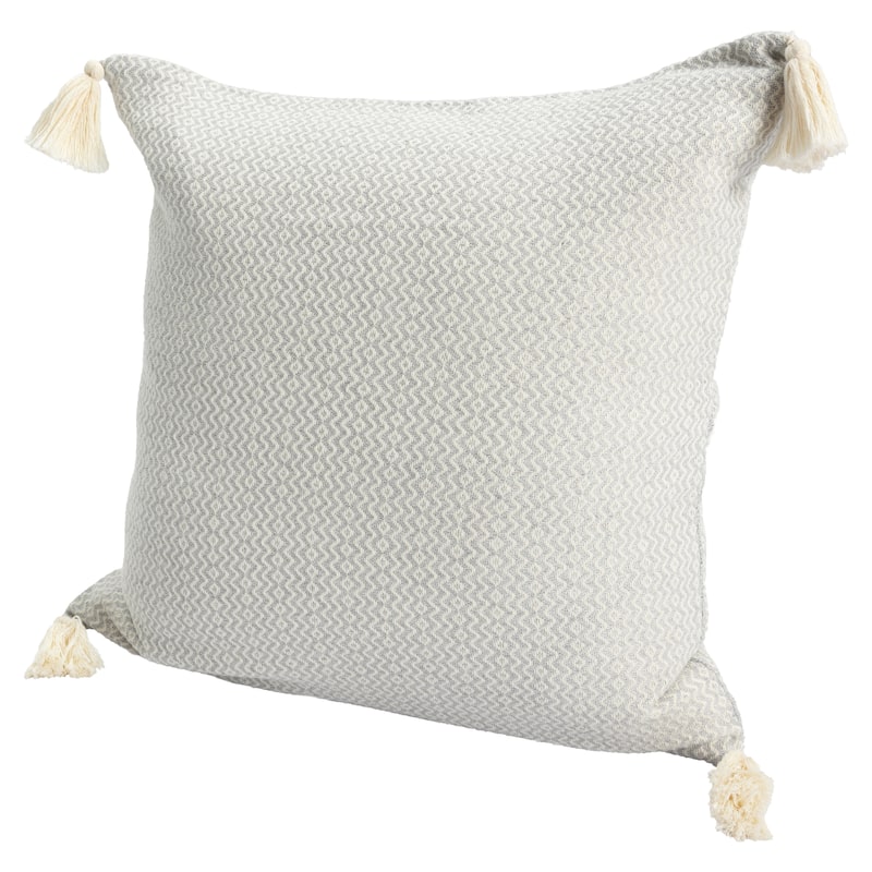 Sevita Casual Chevron Turkish Cotton Throw Pillow