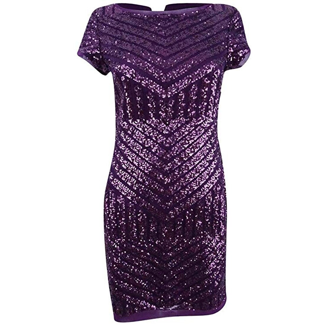 vince camuto sequin cap sleeve sheath dress