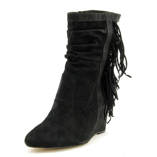 INC International Concepts Everleeh Women Black Boots