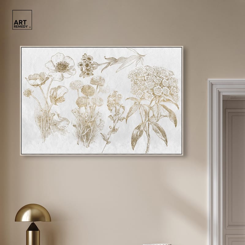 Floral Selection Canvas by Art Remedy