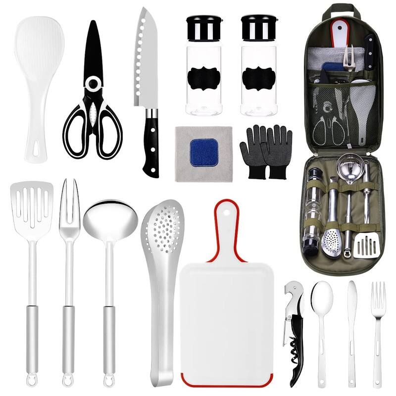 Camping Accessories Cooking Utensils, Outdoor Stove, BBQ Stuff