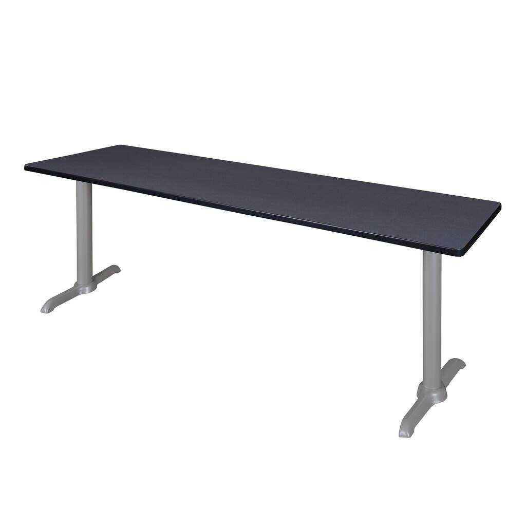 84" x 24" Training Table- Grey/Grey