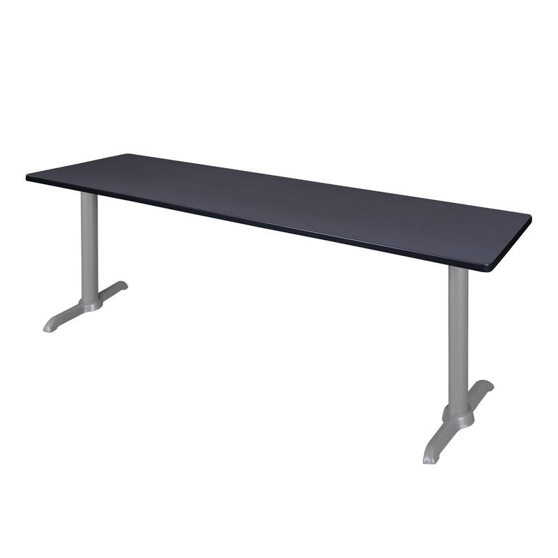 84" x 24" Training Table- Grey/Grey