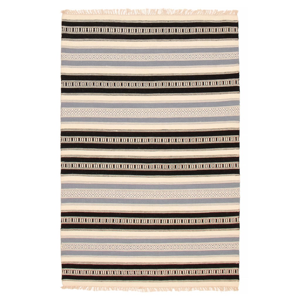 Nevada Cream Kilim 5'0" x 7'11" - 5'0 x 7'11