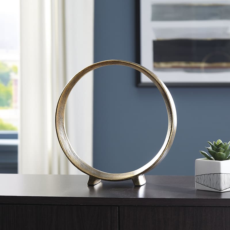 Ashley Furniture Ryandale Sculpture - 11"W x 3"D x 12"H - Brown