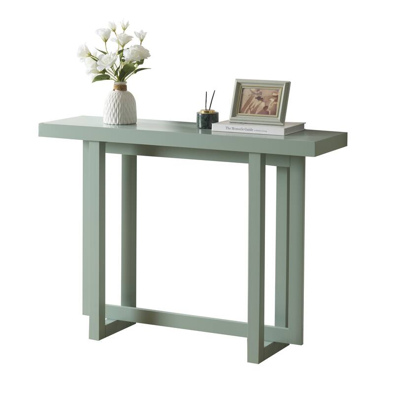 Soren Contemporary Wood Rectangular Console Table for Entryway