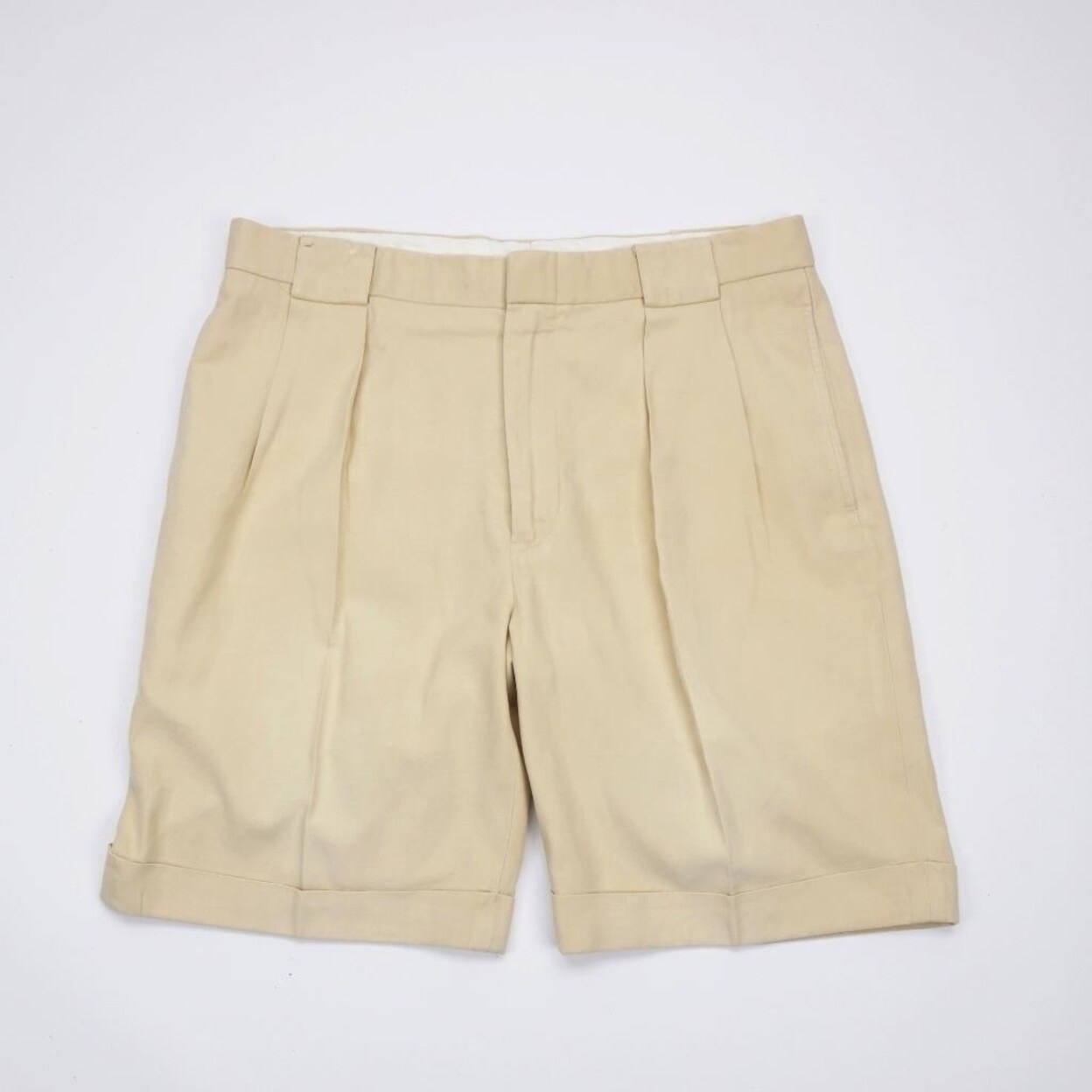 Shop Polo Golf Ralph Lauren Vtg Pleated Cuffed Casual Golf Shorts Mens 34 Overstock 23040209