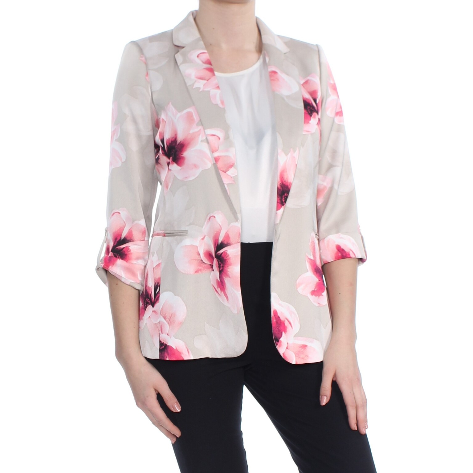 calvin klein floral jacket