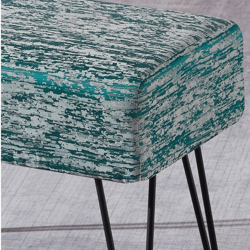 Serenta Jacquard Retro Ottoman
