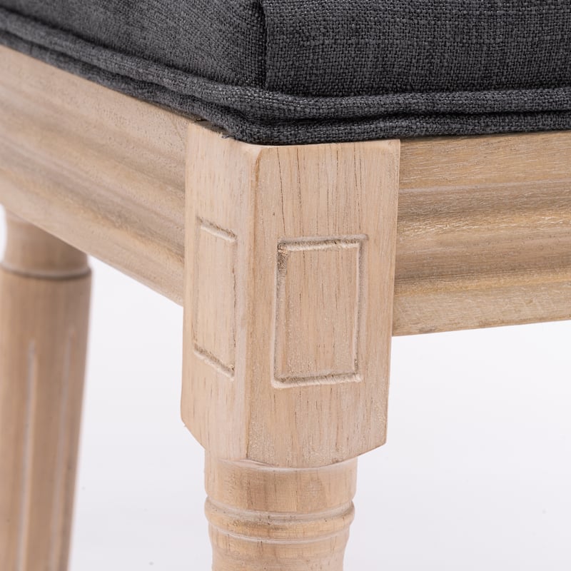 Modern Set of 2 Square Back Dining Chair