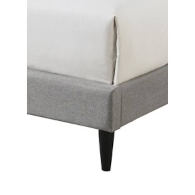 Mia Upholstered Button Tufted Wingback Bed