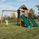 preview thumbnail 5 of 14, Swing-N-Slide Willows Peak Deluxe Wood Outdoor Swing Set