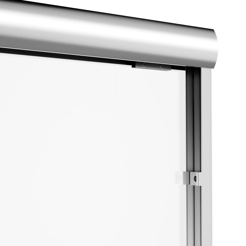 Aluminum Frame Double Sliding Shower Door