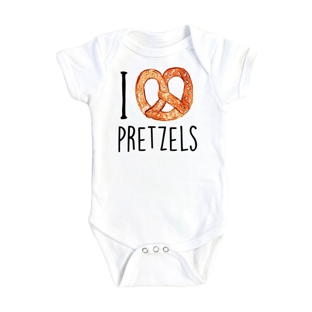 Pretzel - Baby Boy Girl Clothes Infant Bodysuit Funny Cute Newborn 1D