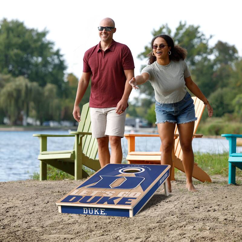 Duke Blue Devils NCAA 2x4 Professional Cornhole Board Set