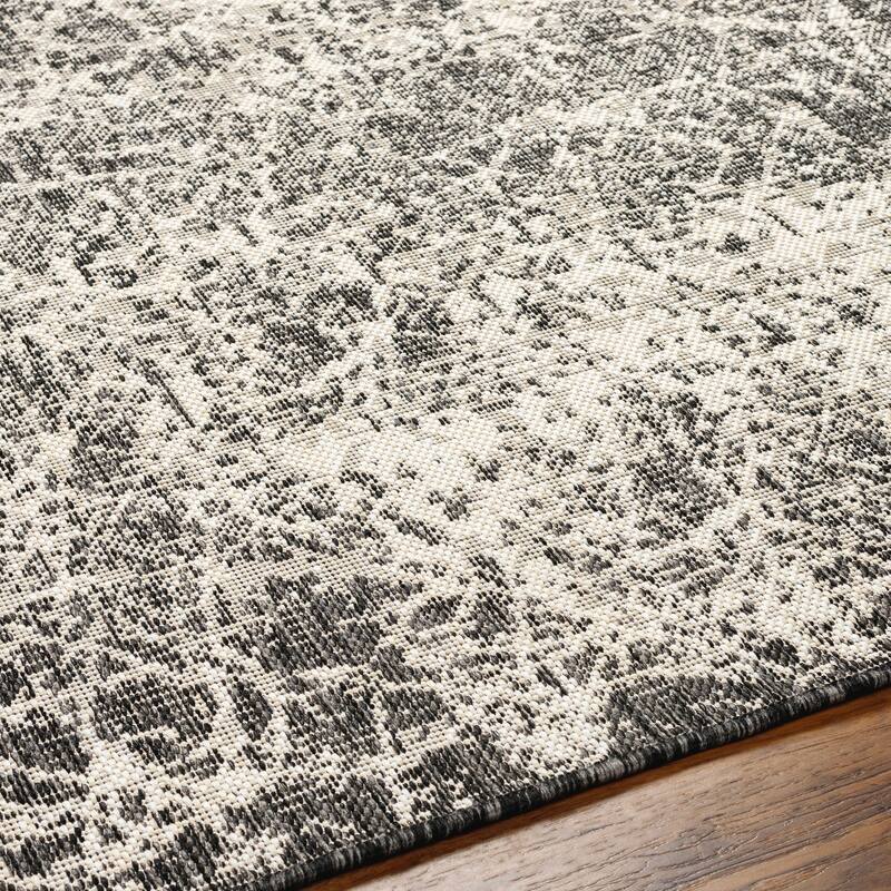 Livabliss Ravello Abstract Industrial Indoor/ Outdoor Area Rug