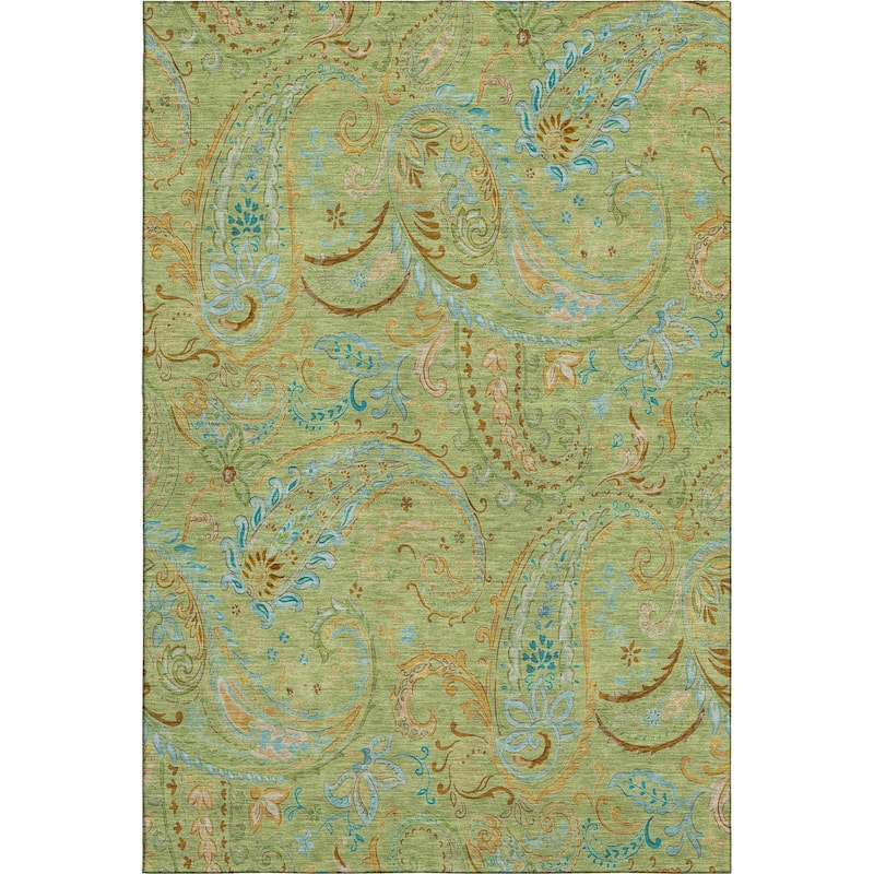 Premium Washable Super Soft Traditional Paisley Mayfield Rug