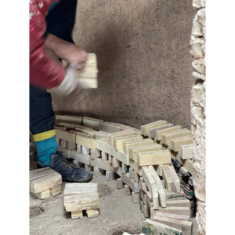 Moroccan Handmade 2x6 Solid Color Zellige Tile White
