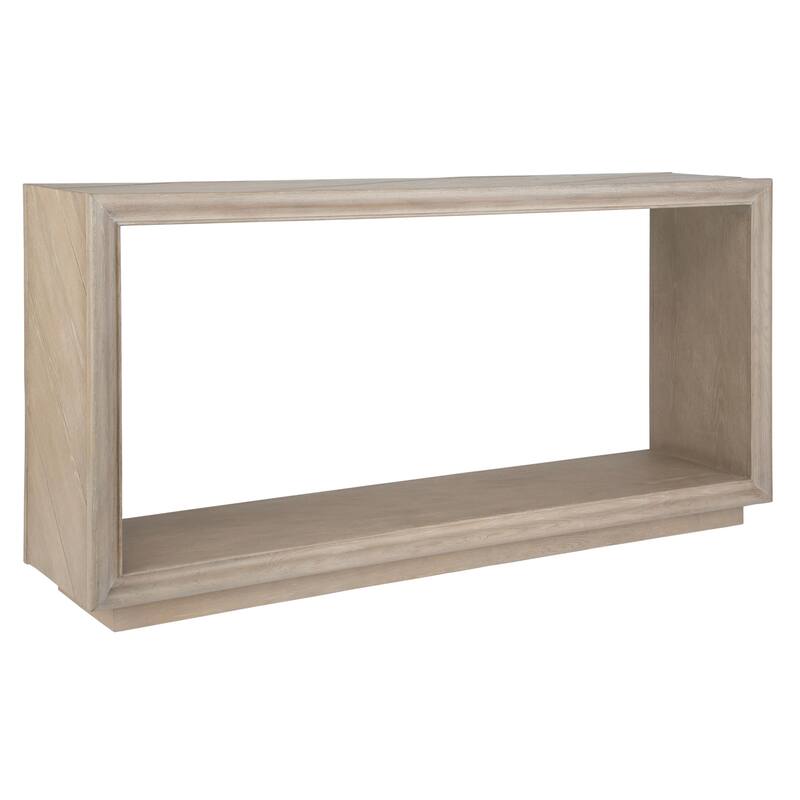Uttermost 24757 Prism 60" Wide Oak Veneer Console Table