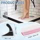 preview thumbnail 14 of 14, Collapsible Shower Water Barrier, TPE Splash Guard Clear - 39"