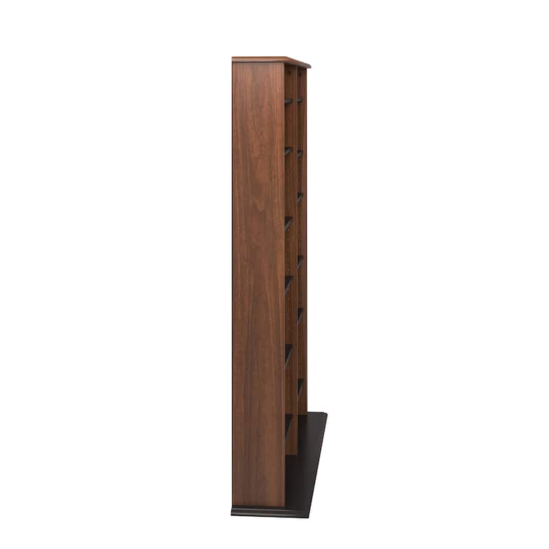 Prepac Media Storage Display Cabinet 8.75" D x 38.75" W x 51" H