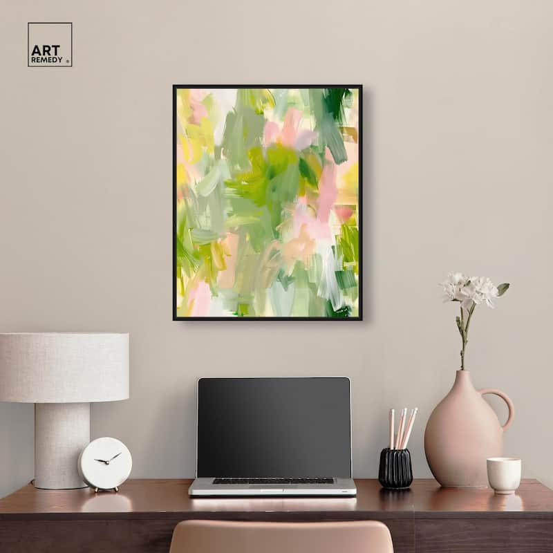Quantum Hues I Canvas by Art Remedy