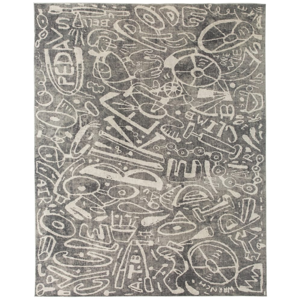 Katie Merz SPORTSGLYPHS Bicycle Area Rug