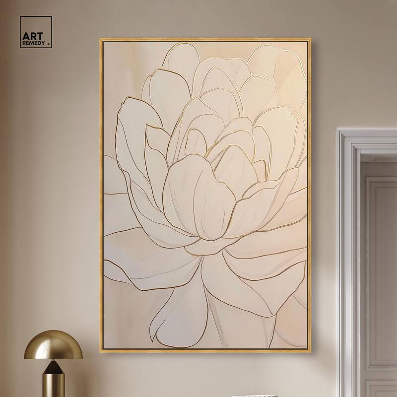 Sculpted Shards I Canvas by Art Remedy