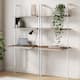 Option Rustic Oak/White Set of 2