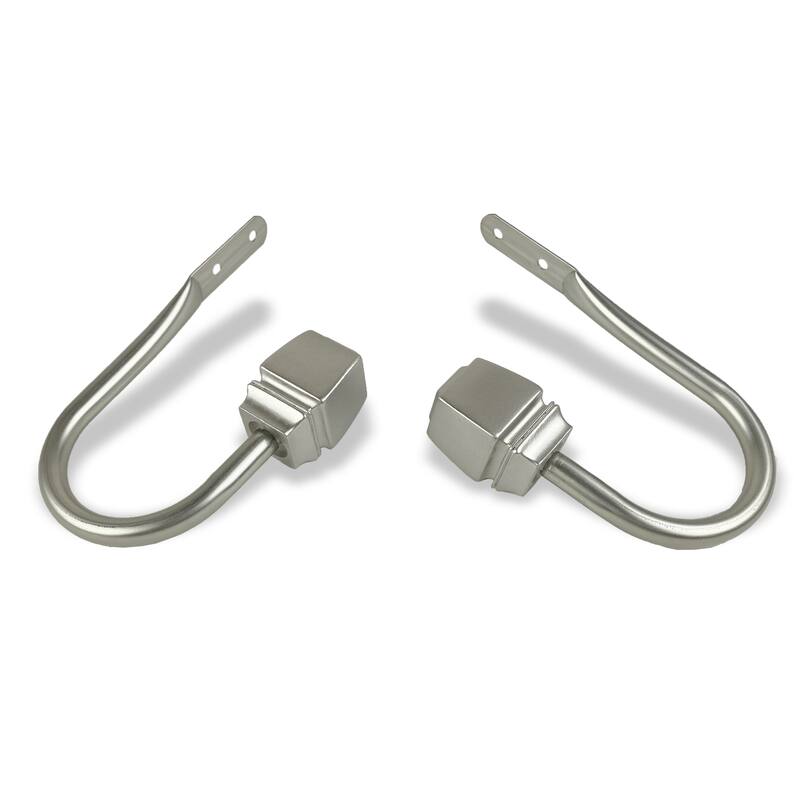 InStyleDesign Urpi Curtain Holdback - Satin Nickel