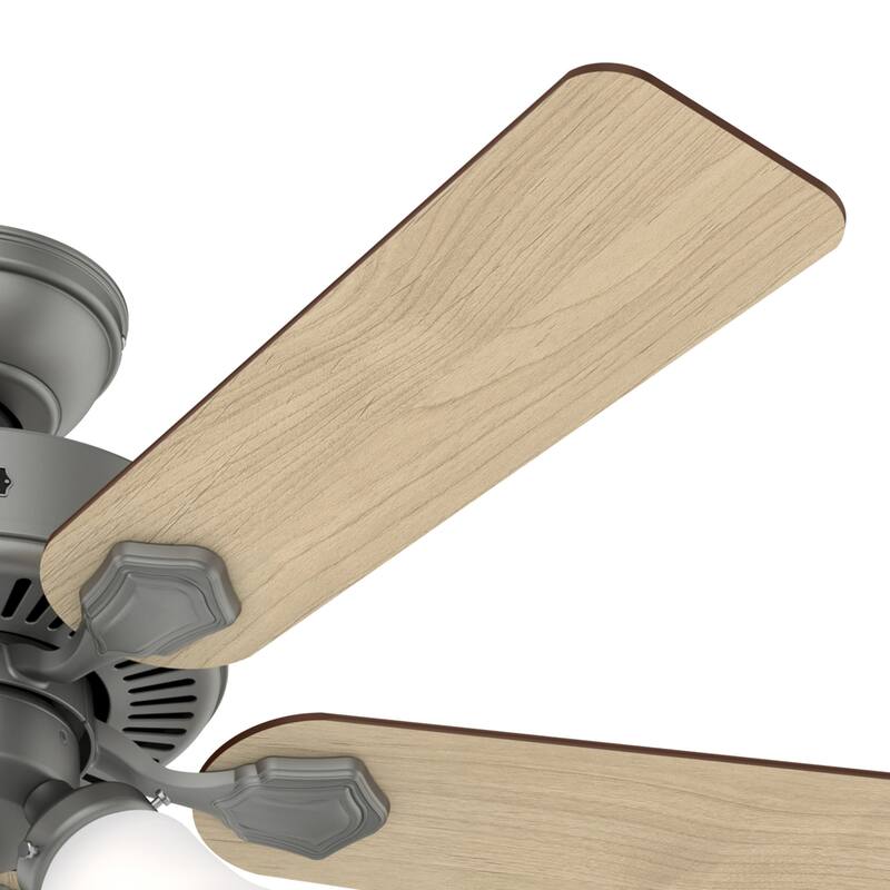 Hunter 44" Swanson Ceiling Fan with LED Light Kit & Pull Chain - Casual Traditional - 4 Speed DC Motor - ENERGY STAR!