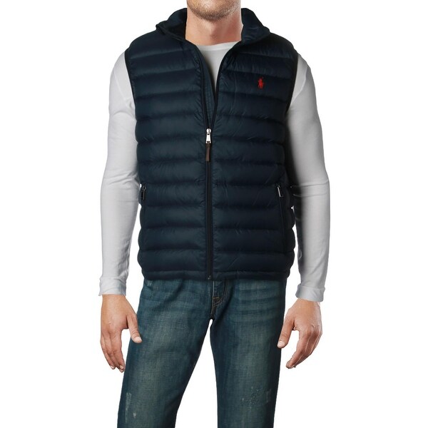 men's polo winter vest