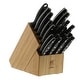 preview thumbnail 1 of 10, TWIN Signature 19-pc Knife Block Set - Black Black - 19 Piece - 19-pc