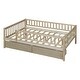 preview thumbnail 27 of 95, Roomfitters Twin Size Daybed Wood Frame with Two Storage Compartments, Space-Saving and Stylish Design for Any Room