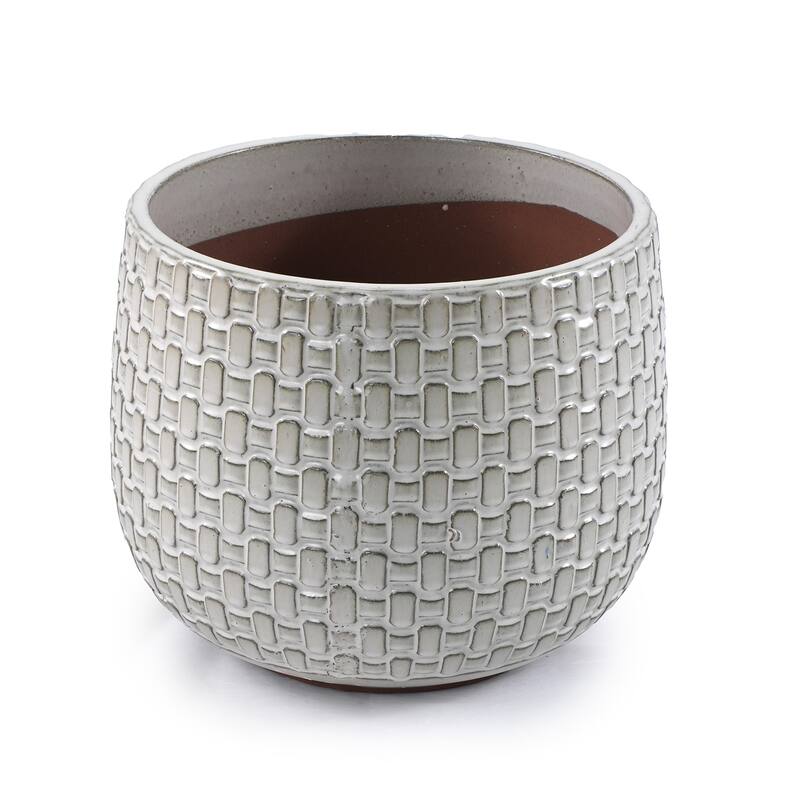 Modern Ceramic Flowerpot (Set of 3)