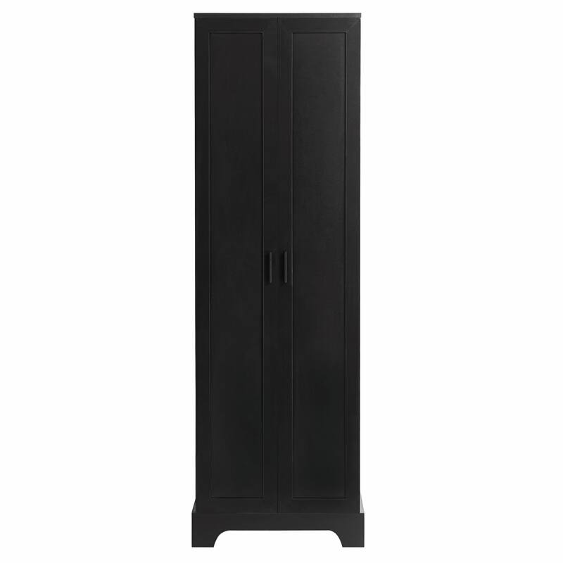 Storage Cabinet with Two Doors and Adjustable Shelf