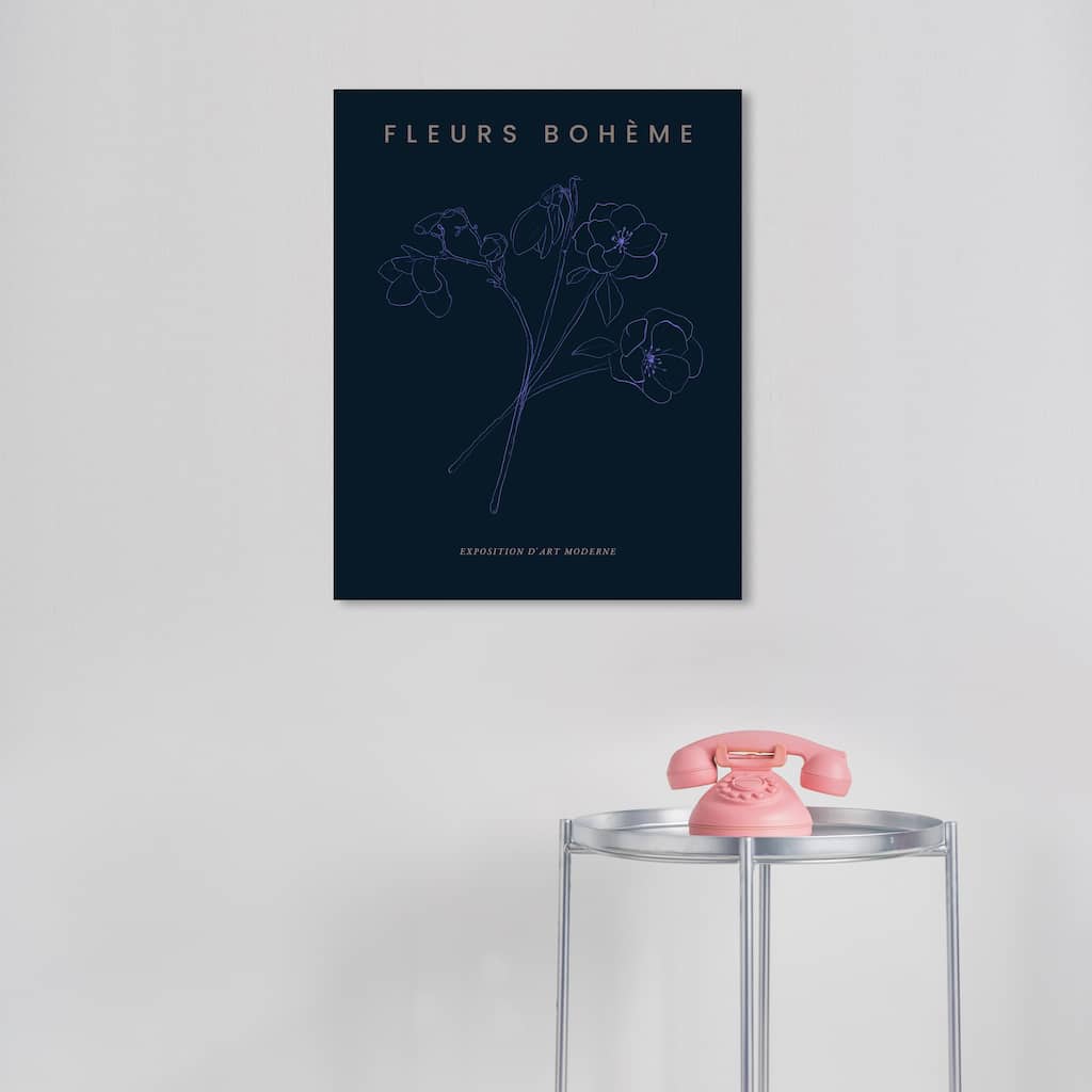 Wynwood Studio Canvas Floral and Botanical Fleurs Boheme Cream White and Cream White Modern & Contemporary Wall Art Canvas Print