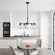 preview thumbnail 2 of 14, Hunter Lochemeade 5 Light Chandelier - Dining Room, Living Room, Entry - Modern Farmhouse, Industrial, Contemporary