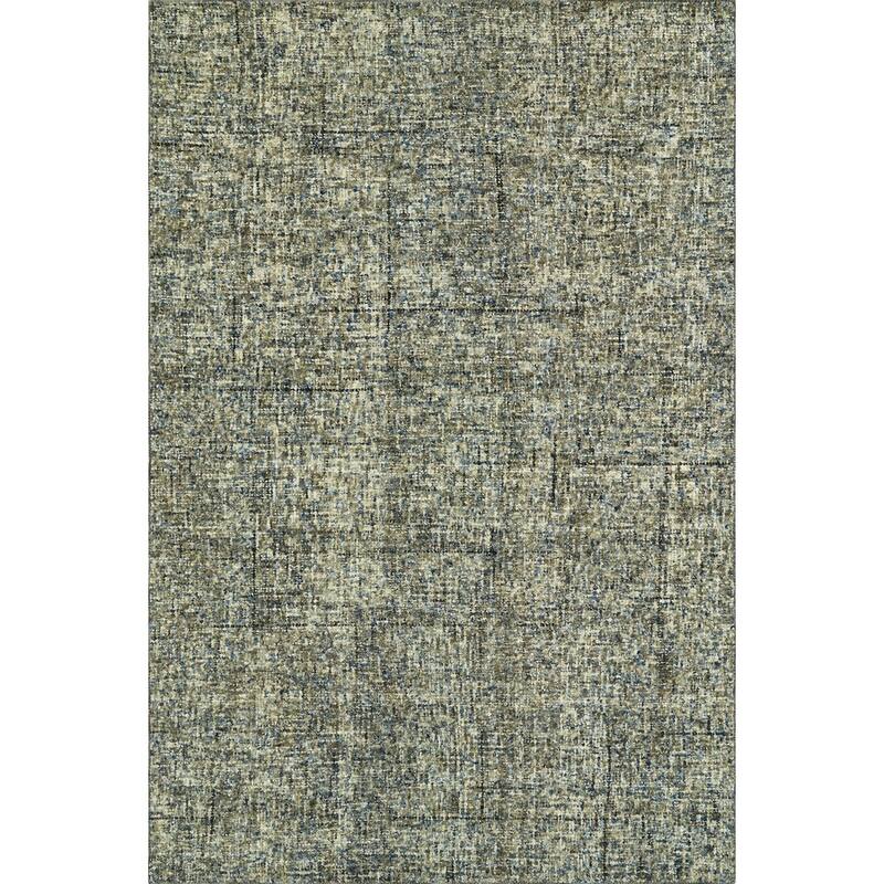 Addison Eastman Variegated Solid Wool Area Rug - 5'X7'6" - River - Rectangle