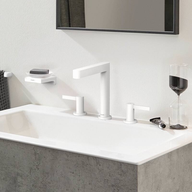 Hansgrohe 76034 Finoris 1.2 GPM Widespread Bathroom Faucet Less Pop-Up - Chrome