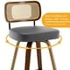 preview thumbnail 24 of 199, 26"/29" Swivel Bar Stools/ Counter Stools with Bentwood Legs