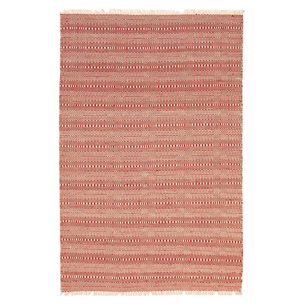 Nevada Red Kilim 4'11" x 7'10" - 4'11 x 7'10