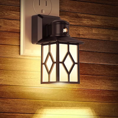 1-Watt 3000K Warm White Retro Plug In Dimmable Integrated LED Night Light(2 Pack) - 1W