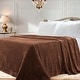 preview thumbnail 53 of 69, Superior Classic Solid Fleece Blanket Plush Medium Weight