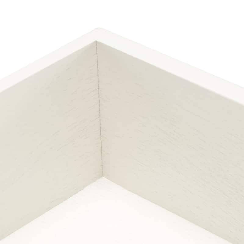 SAFAVIEH Zennure White Washed Grey Writing Desk