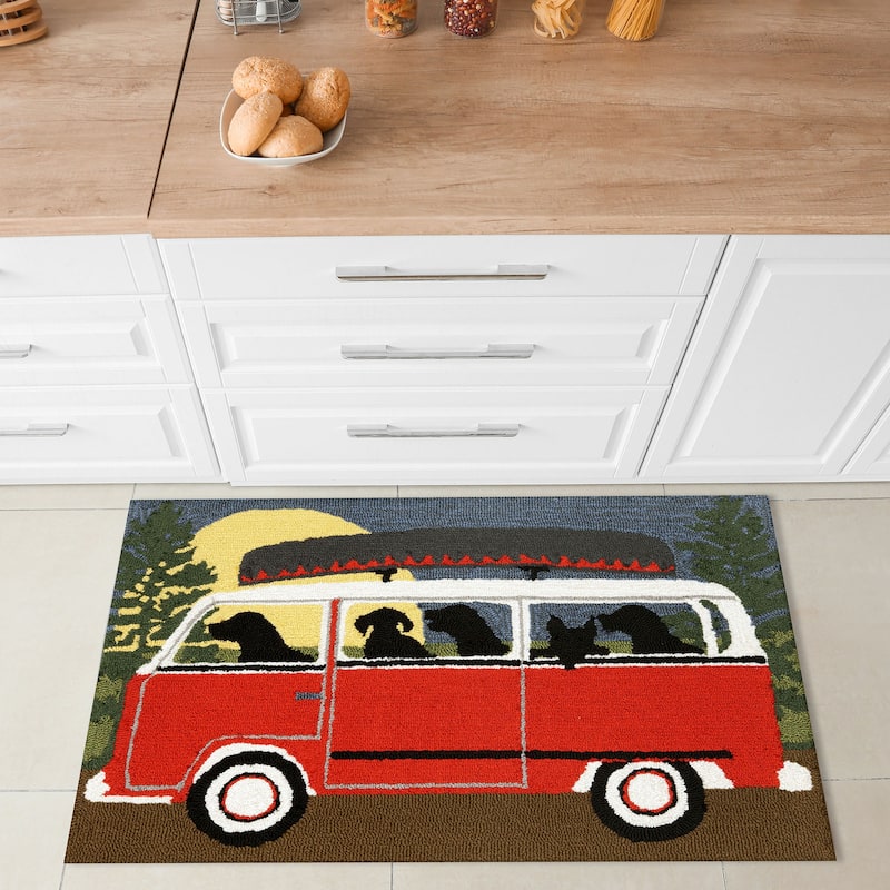 Liora Manne Frontporch Camping Trip Indoor/Outdoor Rug - 2'6" x 4'