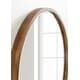 preview thumbnail 5 of 46, Kate and Laurel McLean Round Wood Framed Wall Mirror