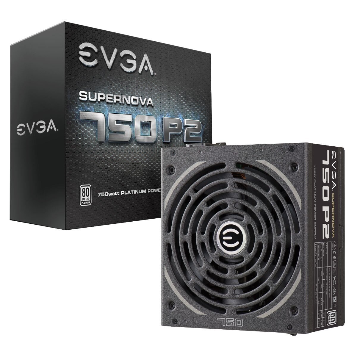 Shop Evga Supernova 750 P2 80 Platinum 750w Fully Modular Evga Eco Mode 10 Year Warranty Includes Free Power On Self Overstock 18018125