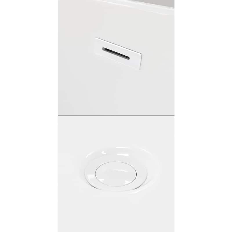 Grayley 60-Inch x 30-Inch Alcove Bathtub in White with Options